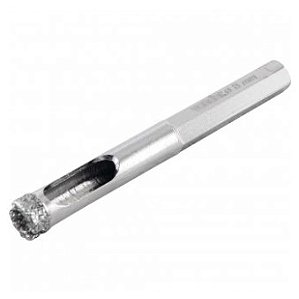 Serra Copo Diamantada 8mm Refrigerada com Haste - 3617000008 - Vonder