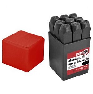 Algarismo de Aço para Gravação 6 Mm - 3609000006 - Nove54