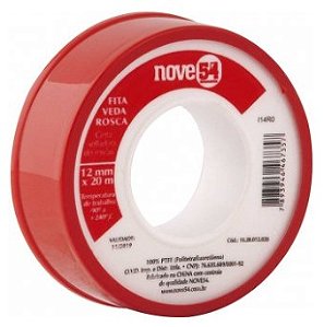 Fita Veda Rosca 12mm X 20m - 1028012020 - Nove54
