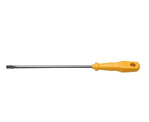 Chave de Fenda Yellow com Ponta Chata 1/4x8 Pol. - 41500033 - Tramonstina Master