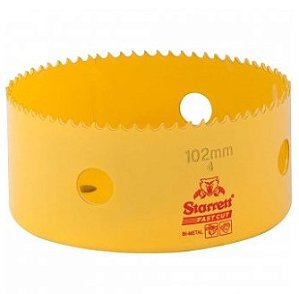 Serra Copo de Aço Rápido 102mm 4 Pol. Fast Cut - Fch0400-g - Starrett