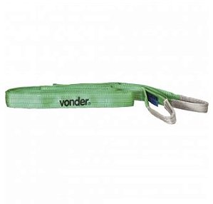 Cinta para Elevação de Cargas 7:1 2m 2tf Verde - Ce 220 - Vonder