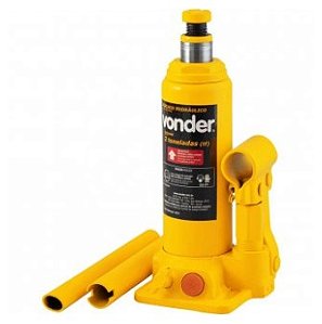 Macaco Hidráulico Tipo Garrafa 2 Toneladas (2 Tf) - 6874020000 - Vonder