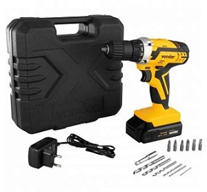 Parafusadeira/furadeira a Bateria 20v Fonte de Carregamento Bivolt Automática - Pfv 238 - Vonder