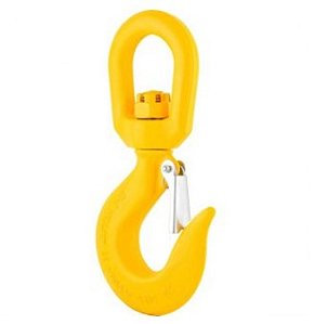 Gancho Olhal Giratório 1,12t com Trava Grau 8 - 3569400006 - Vonder Plus