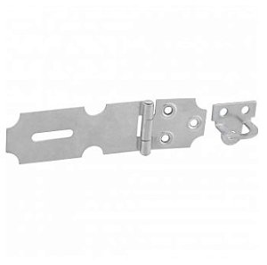 Porta-cadeado Zincado 2.1/2 Pol. 63,5mm Encartelado - 3290321201 - Vonder