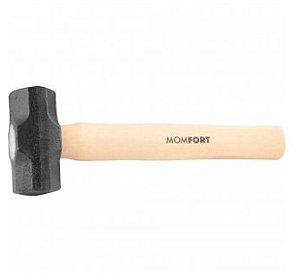 Marreta Oitavada 1kg com Cabo de Madeira - 3078607010 - Momfort