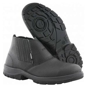 Botina de Raspa com Solado em Poliuretano Bidensidade com Elástico com Biqueira Composite Nº 42 - Bev 0142 - Vonder