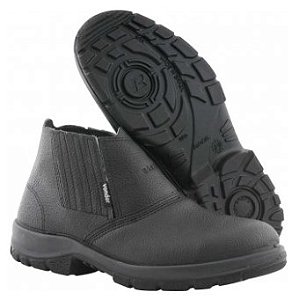 Botina de Raspa com Solado em Poliuretano Bidensidade com Elástico com Biqueira Composite Nº 41 - Bev 0141 - Vonder