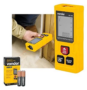 Medidor de Distância a Laser 40m Vd40 Vonder