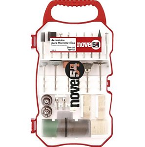 Kit Acessórios Microrretífica 70 Peças Nove54
