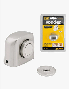 Fixador de Porta Magnética Aluminio Vonder