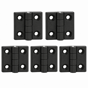 Kit 5 Dobradiças Zamac Industrial 40x40mm