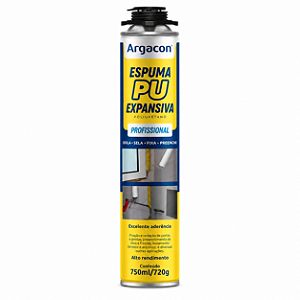 Espuma Expansiva Pu 750ml Argacon