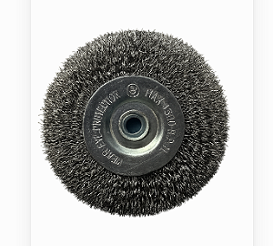 Escova de Aço Ondulado Circular 100x12x12.7 Mm Berwanger