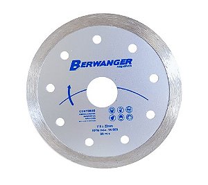 Disco Diamantado Continuo Eco 110x22mm Berwanger