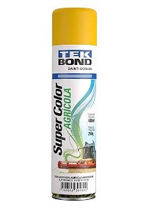 Tinta Spray Super Color Agrícola 400ml Amarelo Tekbond