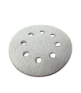 Lixa Velcro 5 Furos Grão 150 125mm Berwanger 10 Unidades