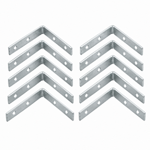 Cantoneira para Cortina 5x5cm Aço Zincado Vonder 10un