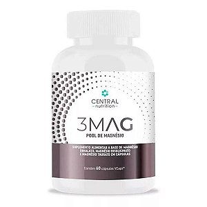 3 Mag 60 cápsulas Central Nutrition
