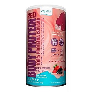 Body Protein Red 600g Equaliv - Frutas Vermelhas - Bodybalance