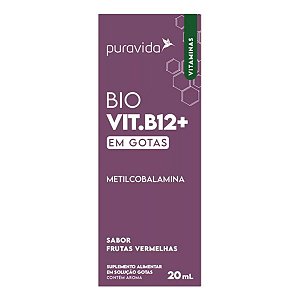 Bio Vit.B12 20ml Puravida - Metilcobalamina