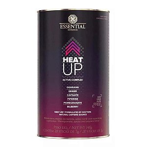 Heat Up Tubo 140g/20 Sticks Essential Nutrition