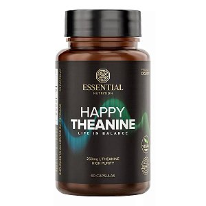 Happy Theanine 60 cápsulas Essential Nutrition