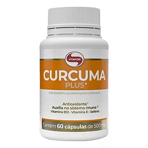 Curcuma Plus 60 cápsulas Vitafor