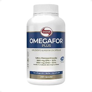 Ômegafor Plus 240 cápsulas Vitafor
