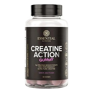 Creatine Action Gummy 60 unidades Essential - Sabores - Jabuticaba