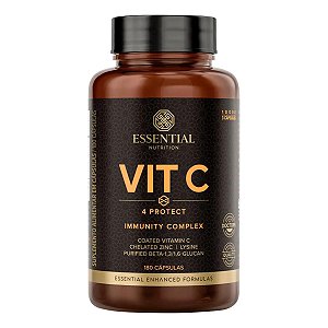 Vitamina C 180 cápsulas Essential Nutrition