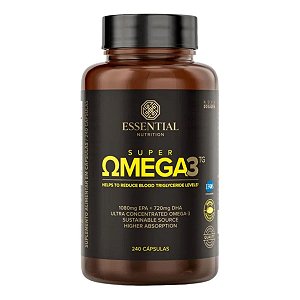 Super Ômega 3 TG 240 cápsulas Essential Nutrition