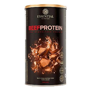 Beef Protein Cacao 960g Essential Nutrition - 30 doses - Proteína da Carne Bovina