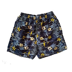 Short Mauricinho Marinho Tropical