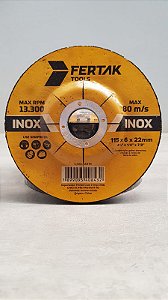 Disco de Desbaste 115x 6x 22,2- FERTAK