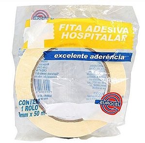 Fita Crepe Hospitalar 19mm x 50mm - Eurocel