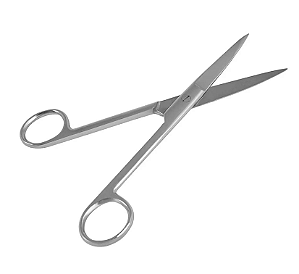 Tesoura Cirúrgica 17 cm F/F Reta - Golgran