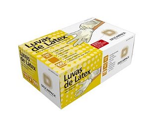 Luva de Procedimento Látex C/Pó PP - Descarpack