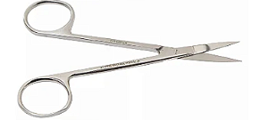 Tesoura Iris 10,5cm Reta Fina/Fina - Safer