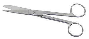 Tesoura Cirúrgica 15cm Reta Fina/Romba - Vital Gold