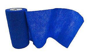 Bandagem Elástica Adesiva Azul 10cmx4,5m - Bioland