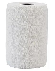 Bandagem Elástica Adesiva Branco 10cmx4,5m - Bioland