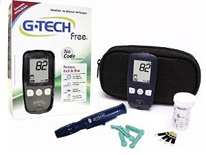 Aparelho Medidor de Glicose Free - G-Tech