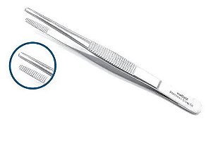 Pinça Anatômica Dissec. 30cm Reta Inox - Vital Gold