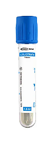 Tubo Citrato Coleta a Vácuo 1,8ml -  Labor Import