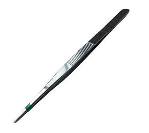 Pinça Anatômica Veterinária 25cm em Inox - Fortes