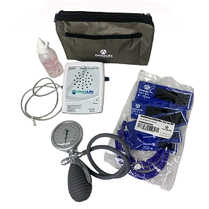 Kit Doppler com Esfigmomanômetro de Palma - Delta Life