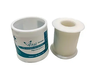 Fita Micropore 50mm x 10mt Branca - Vital