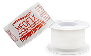 Fita Micropore 25mm x 10mt Branca - Medfix